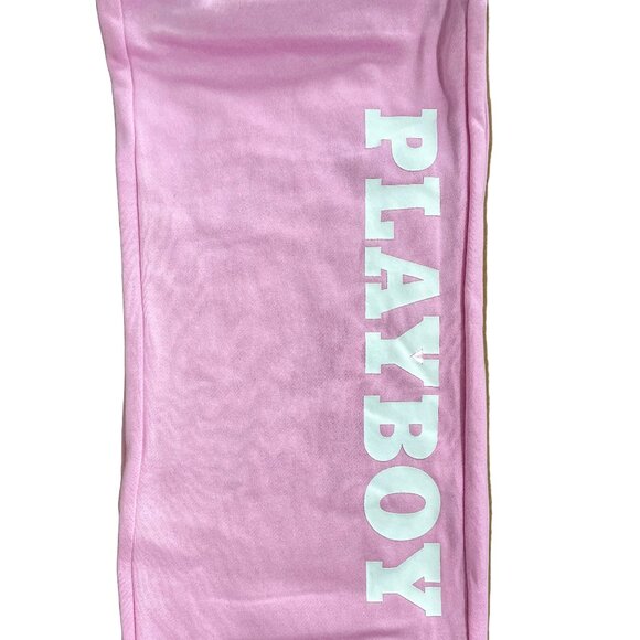 NWT Playboy Wide Leg Pink Sweatpants - Picture 2 of 8